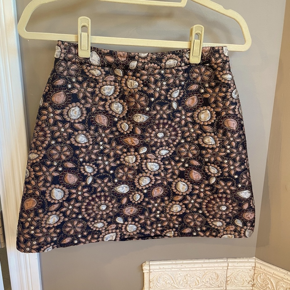 Alice + Olivia Quilted Mini Skirt